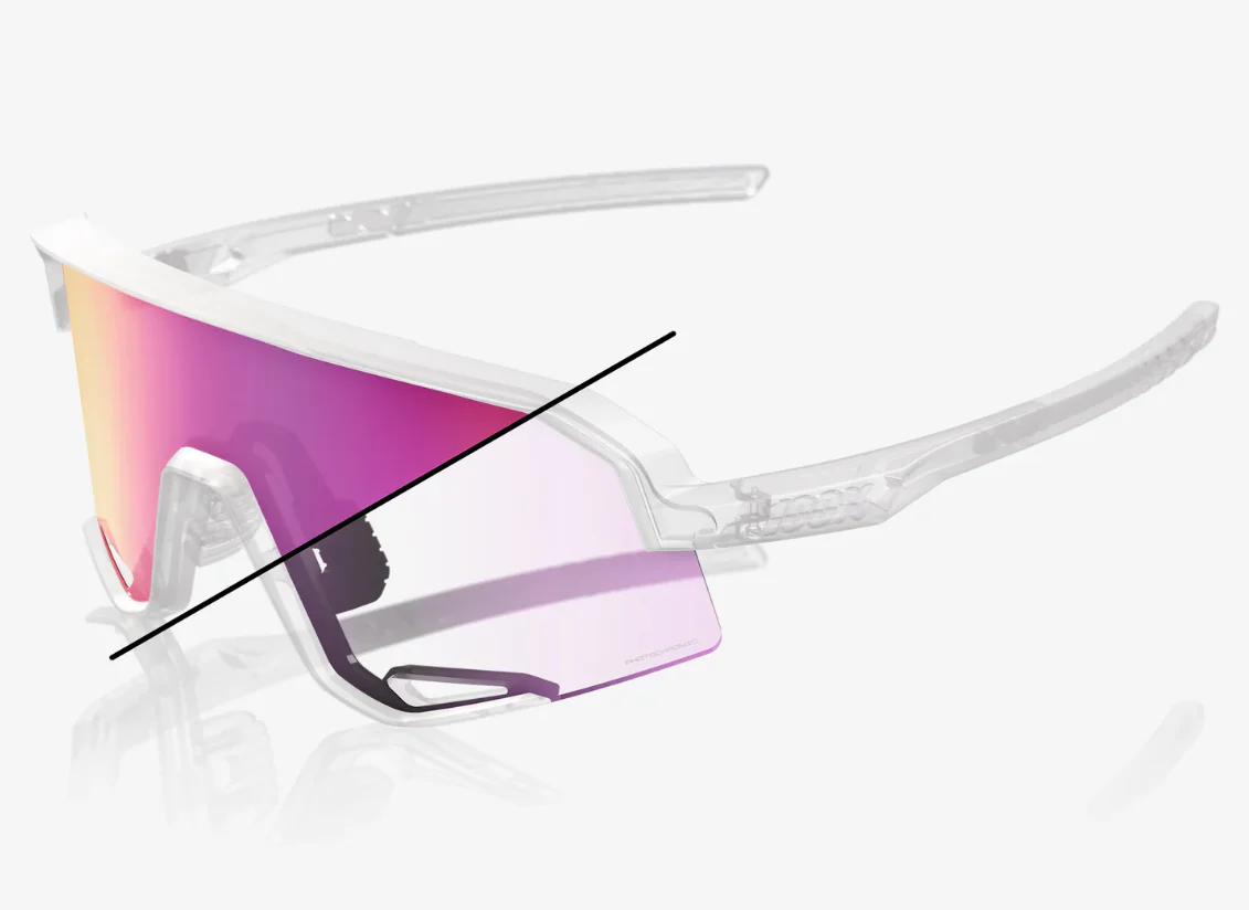 100% SLENDALE Replacement Lens Purple Mirror Photochromic