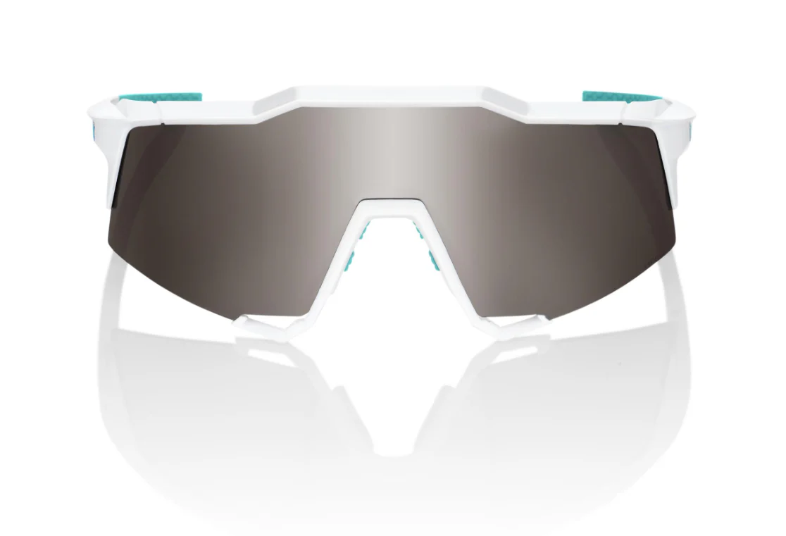 100% Speedcraft - Bora Hans Grohe Team White - HiPER Silver Mirror Lens - Image 2