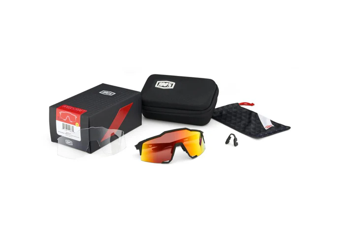 100% Speedcraft - Gloss Black - Photochromic Lens - Image 4