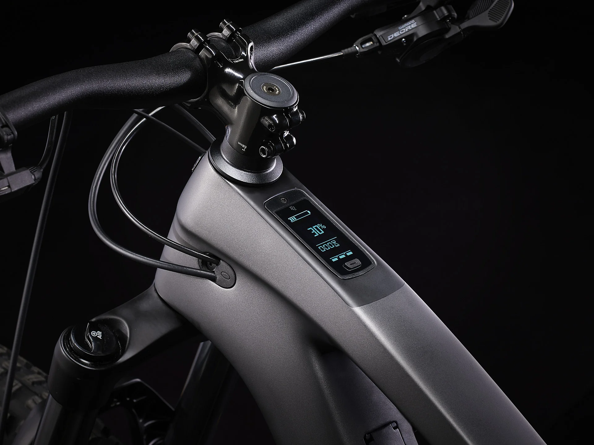 2024 Trek Fuel EXe 9.5 - Matte Dnister Black - Image 4