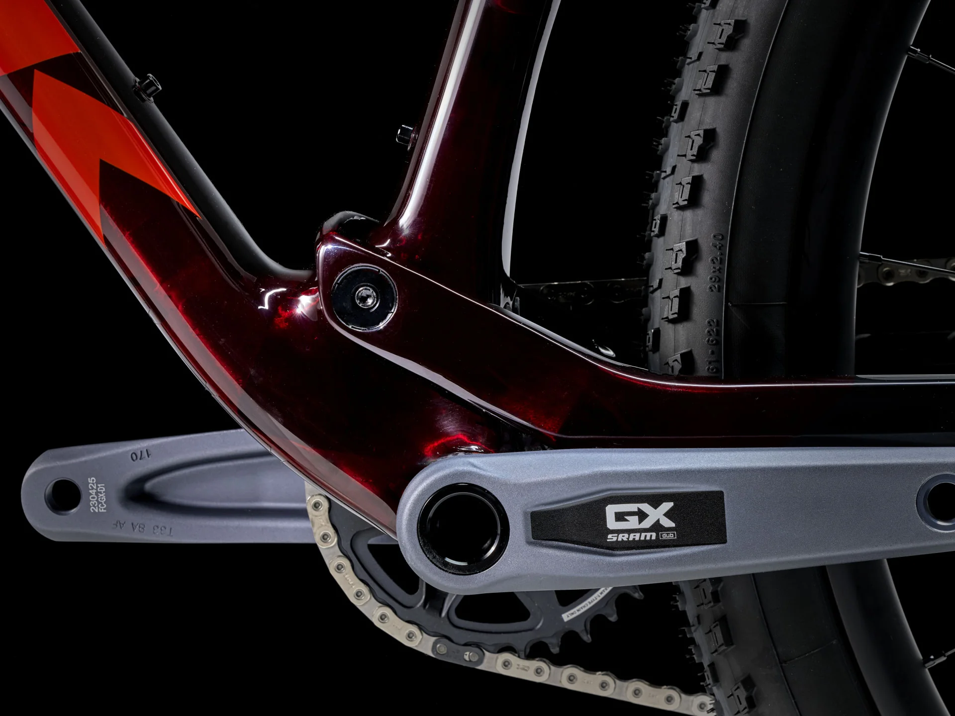 2024 Trek Supercaliber SLR 9.8 GX AXS Gen 2 - Carbon Red Smoke - Image 4
