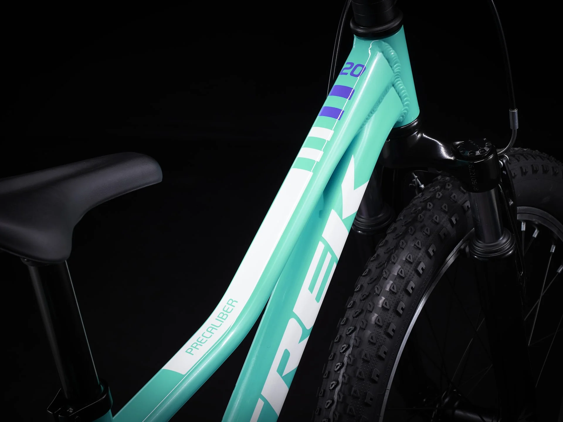 2025 Trek Precaliber 20 inch 7-Speed - Miami Green - Image 5