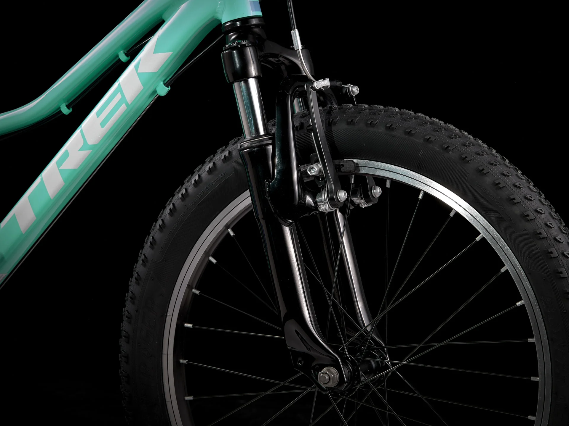2025 Trek Precaliber 20 inch 7-Speed - Miami Green - Image 7