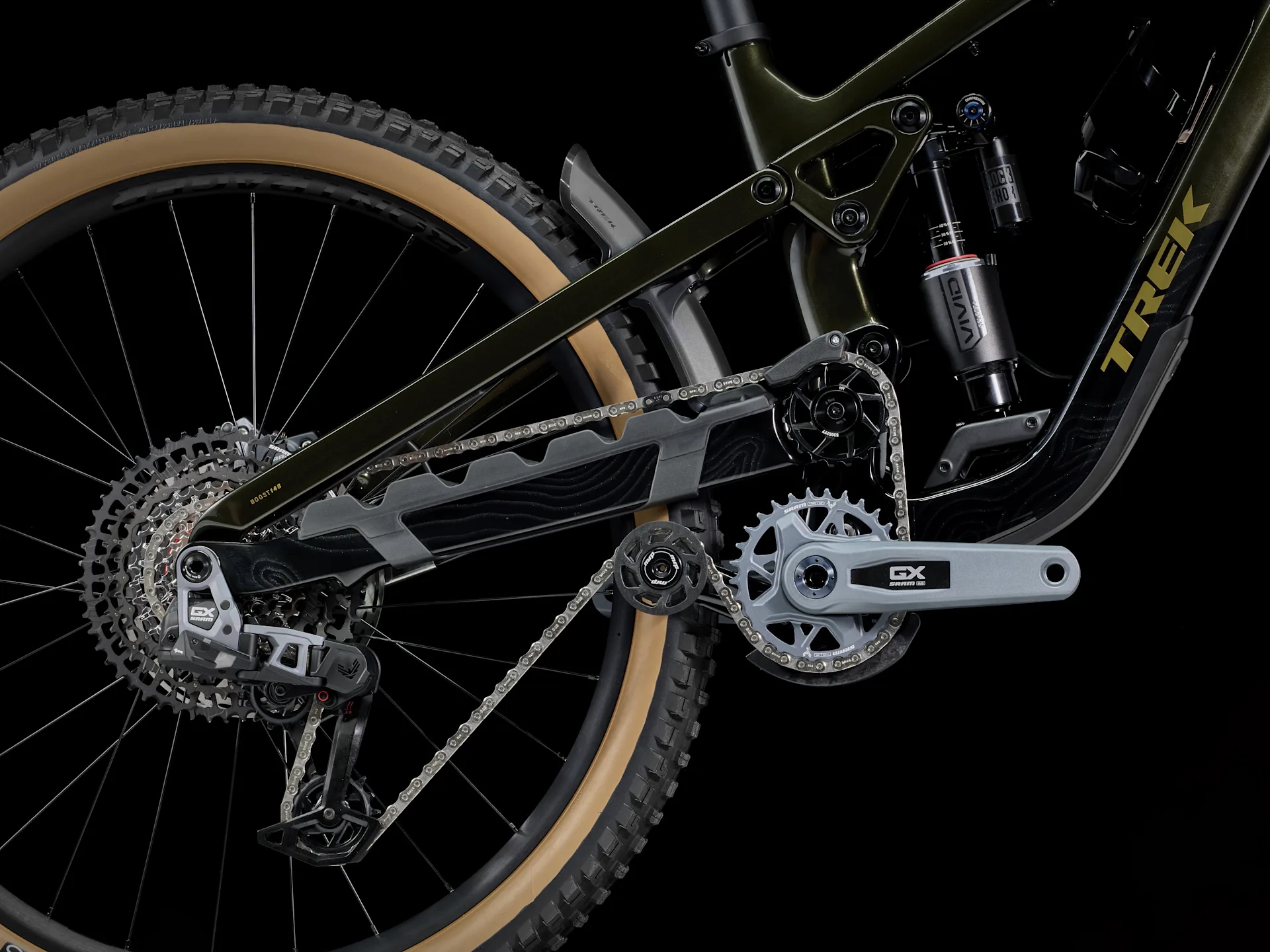 2025 Trek Slash 9.8 GX AXS T-Type Gen 6 - Black Olive - Image 6