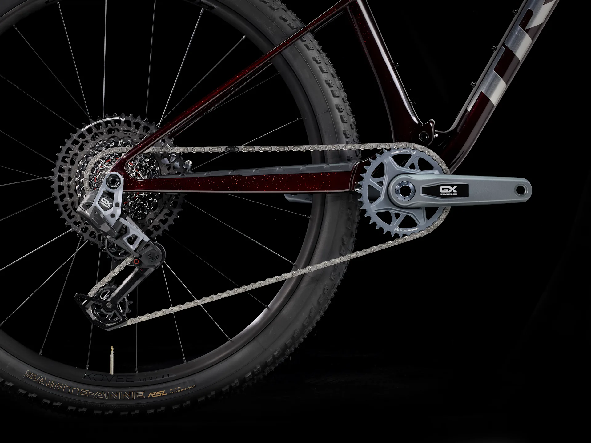 2025 Trek Supercaliber SL 9.7 GX AXS T-Type Gen 2 - Red Carbon Smoke - Image 6