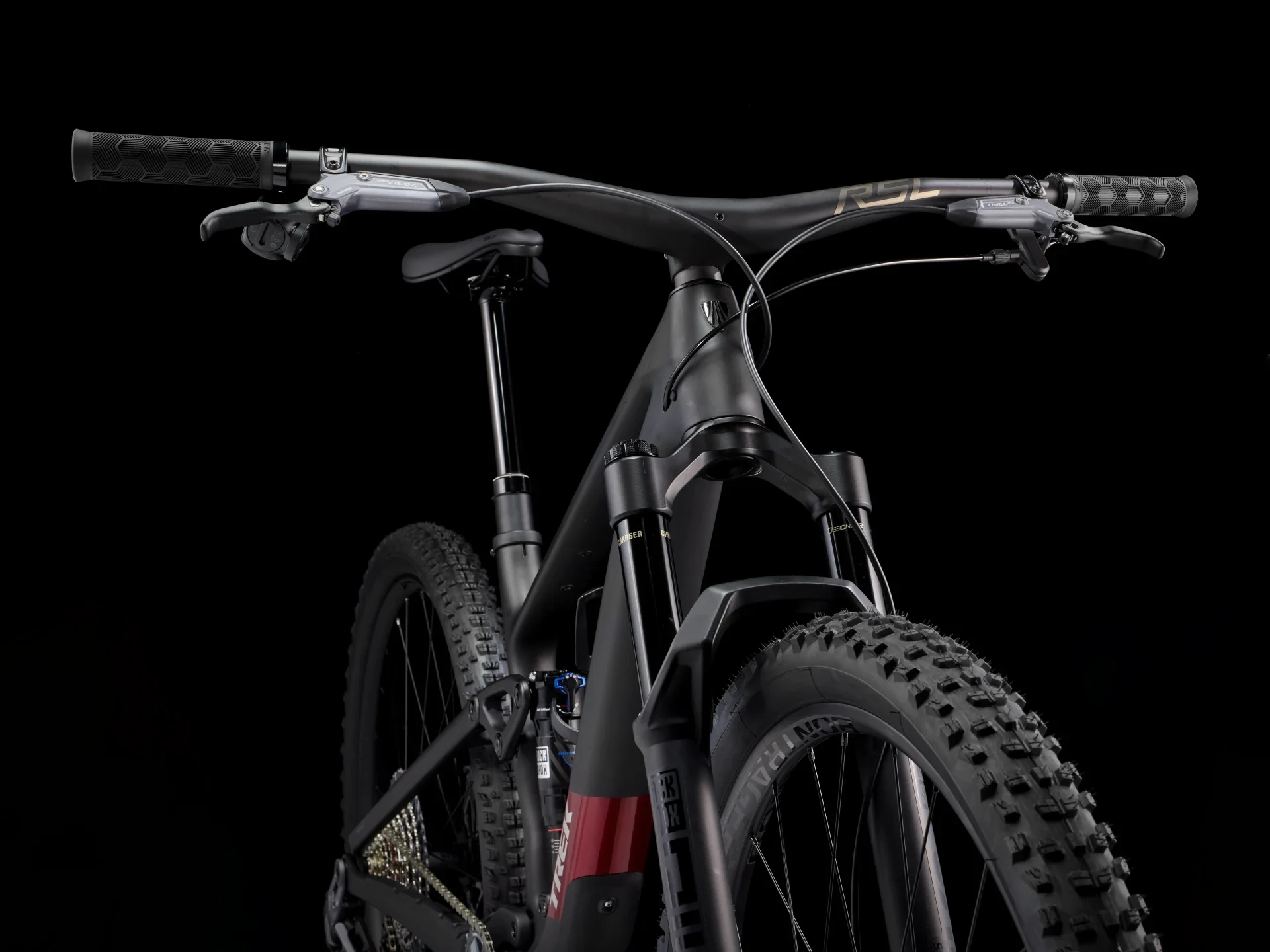 2025 Trek Top Fuel 9.8 GX AXS Gen 4- Matte Dark Web - Image 4
