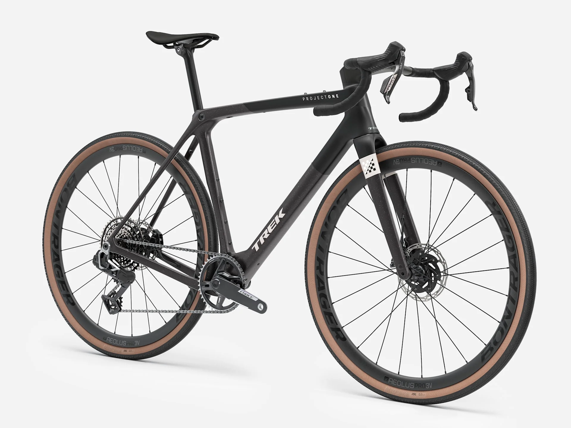 2026 Trek Checkmate SLR 7 AXS - Gloss Trek Black/Matte Carbon Smoke - Image 3