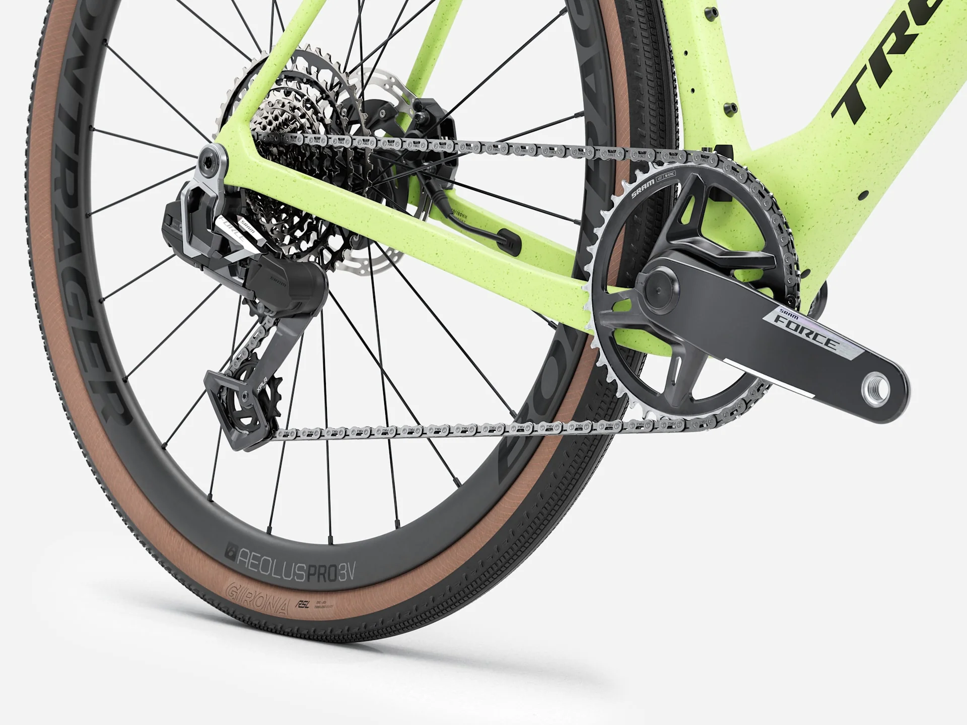 2026 Trek Checkmate SLR 7 AXS - Olive Drab/Glowstick - Image 4