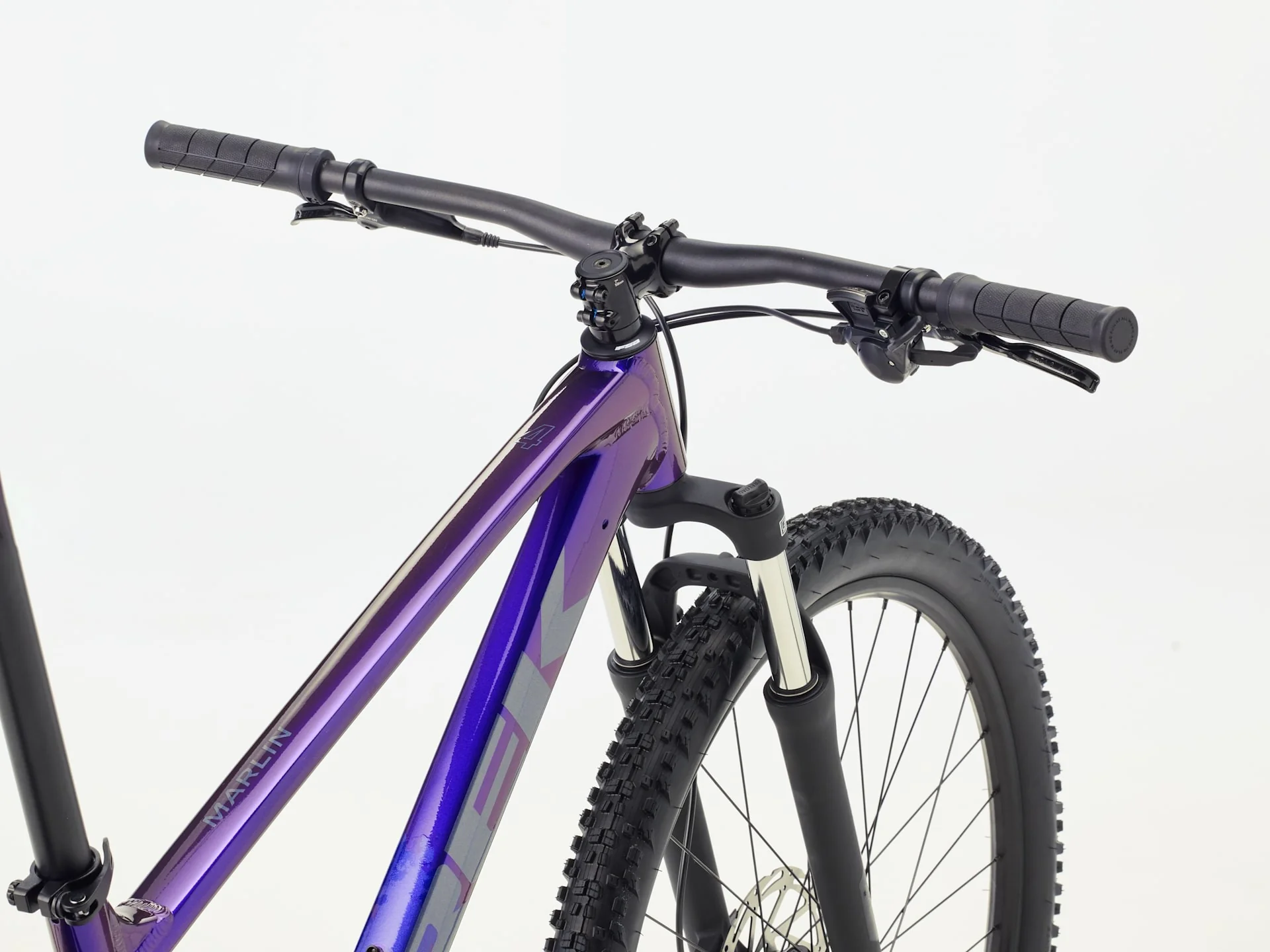 2026 Trek Marlin 4 Gen 3 - Purple Flip/Black Fade - Image 2