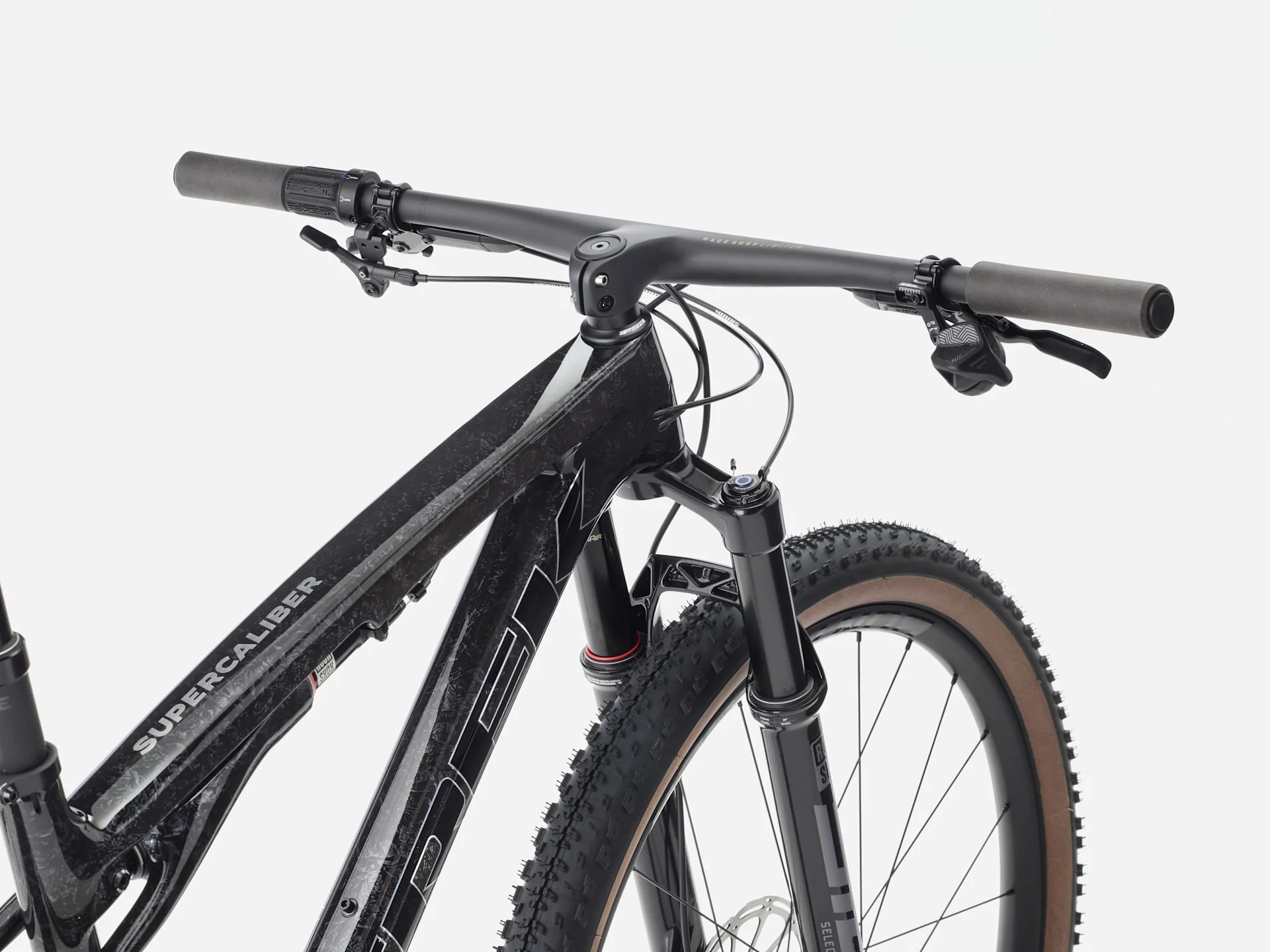 2026 Trek Supercaliber SLR 9.8 X0 AXS T-Type Gen 2 - Carbon Smoke/Galactic Grey Marble - Image 5