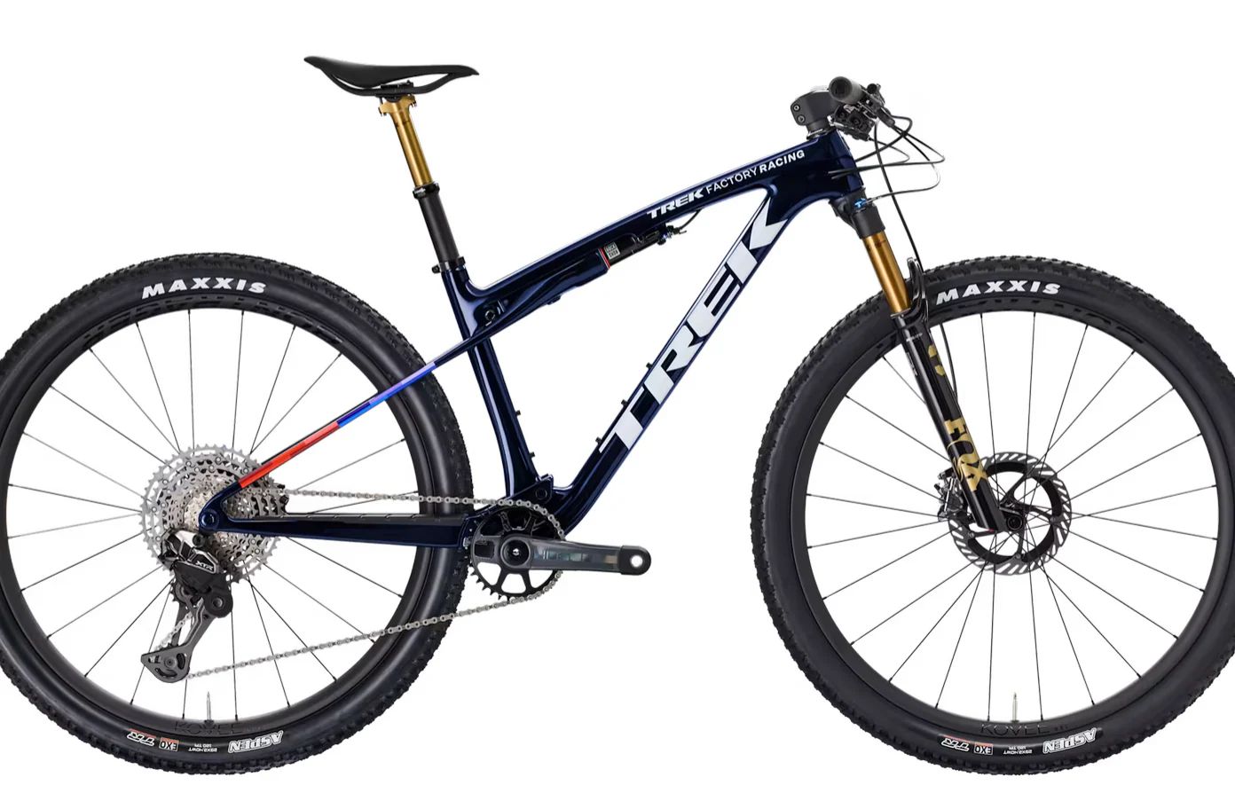 2026 Trek Supercaliber SLR 9.9 XTR Di2 Gen 2- Navy Smoke - Image 2