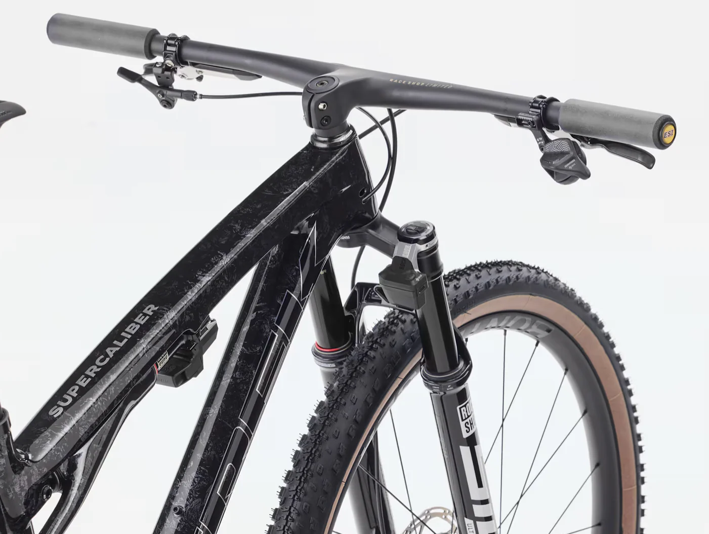 2026 Trek Supercaliber SLR 9.9 XX Flight Attendant Gen 2- Carbon Smoke/ Galactic Grey Marble - Image 4