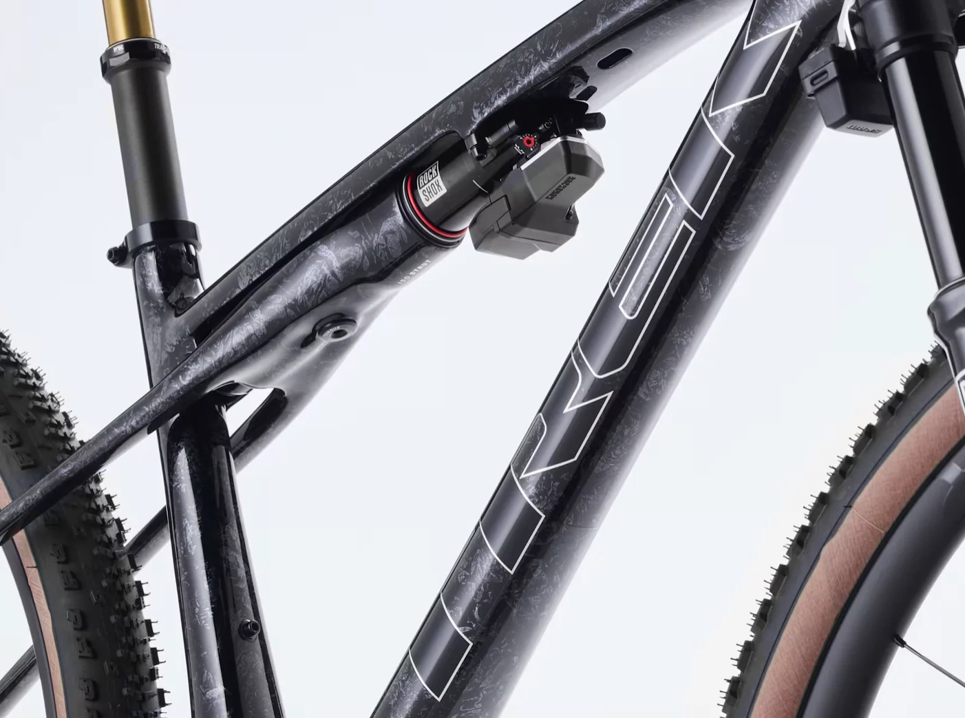 2026 Trek Supercaliber SLR 9.9 XX Flight Attendant Gen 2- Carbon Smoke/ Galactic Grey Marble - Image 5