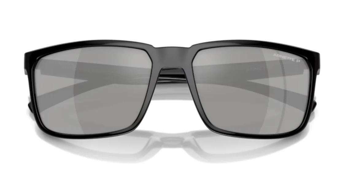 Arnette Stripe- Black Polarized Grey Mirror - Image 6
