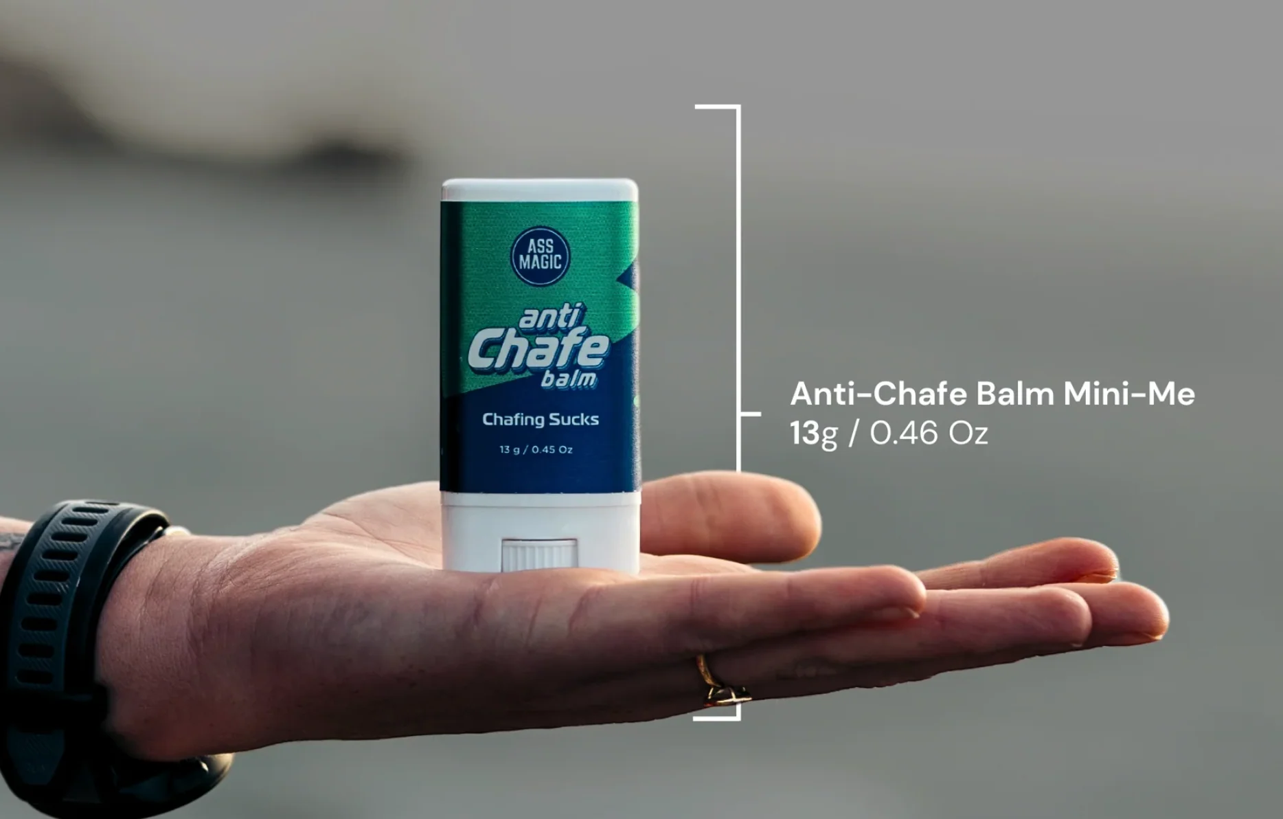 ASS MAGIC Anti Chafe Balm "Mini-Me" Single Stick - Image 2