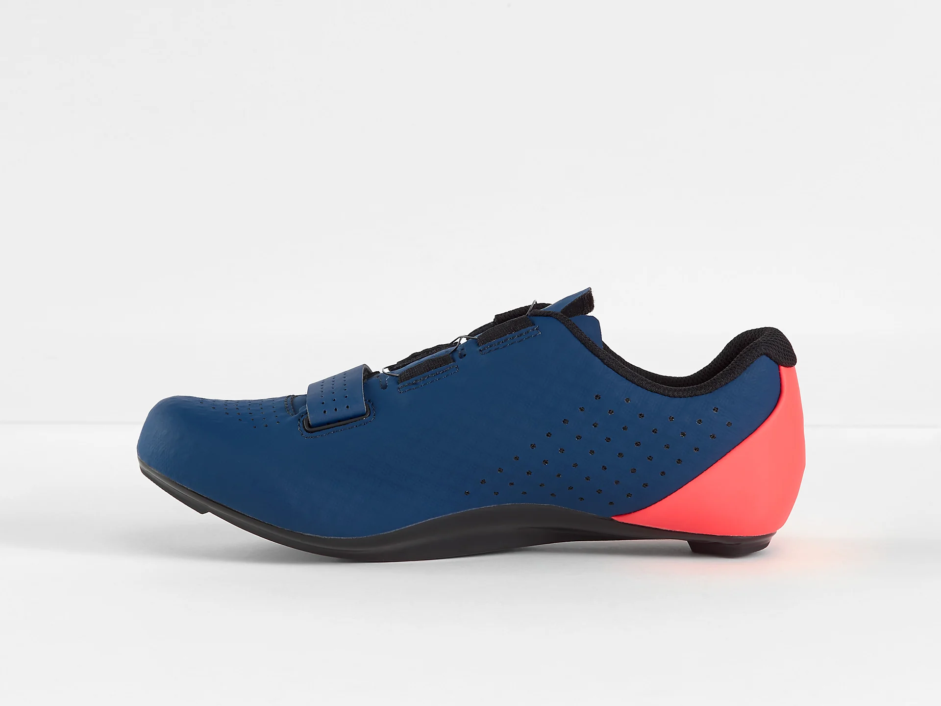 Bontrager Circuit Road Cycling Shoe - Nautical Navy/Radioactive Coral - Image 3