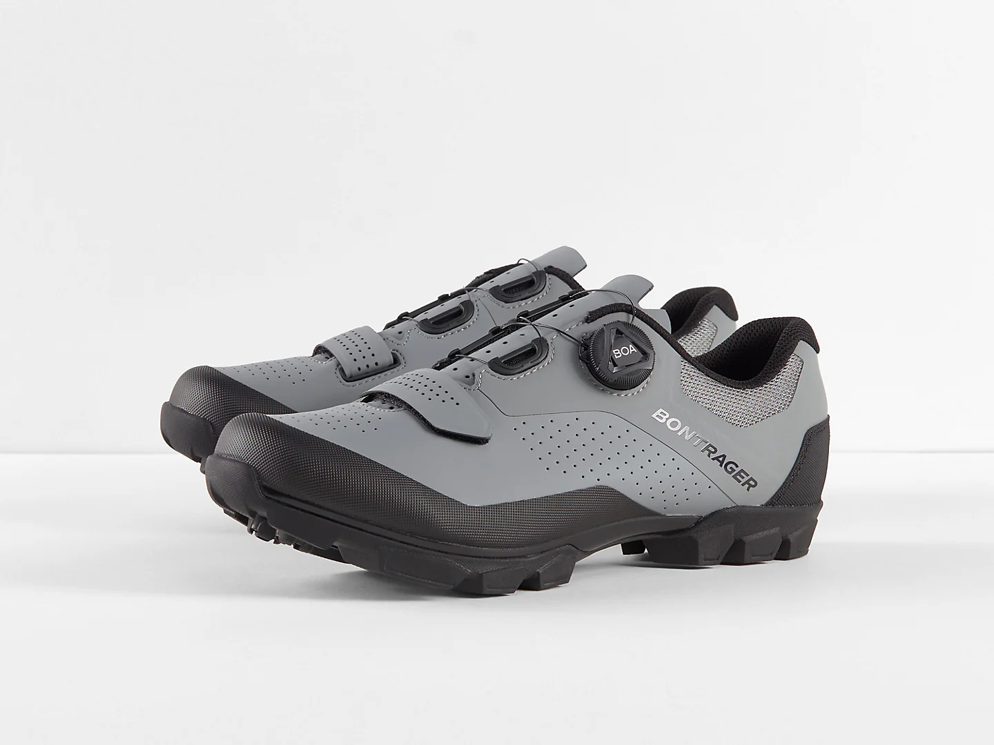 Bontrager Foray Mountain Bike Shoes - Quicksilver/Black - Image 4