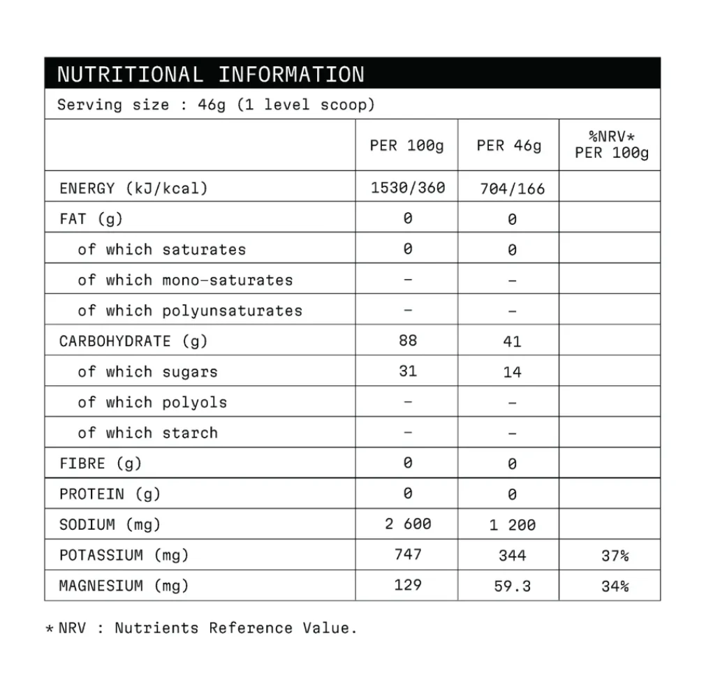 Cadence Nutrtion CarboFuel Red Berry Sachet - 46g - Image 4