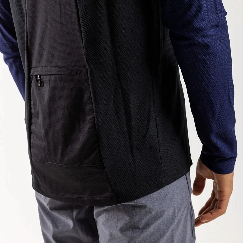 Ciovita Mens AR Long Sleeve Trail Tee- Black/ Navy - Image 7
