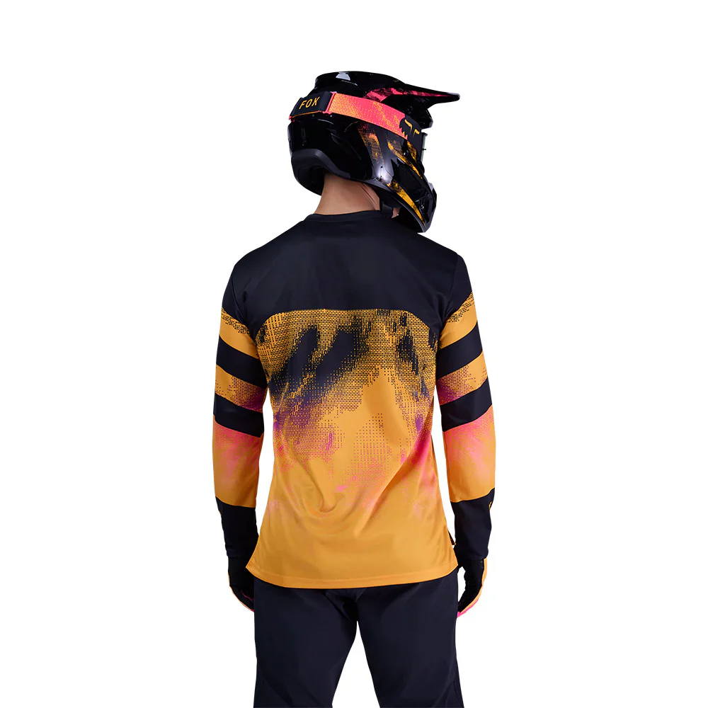 Fox Ranger Kairos Long Sleeve Jersey Tangerine - Image 4