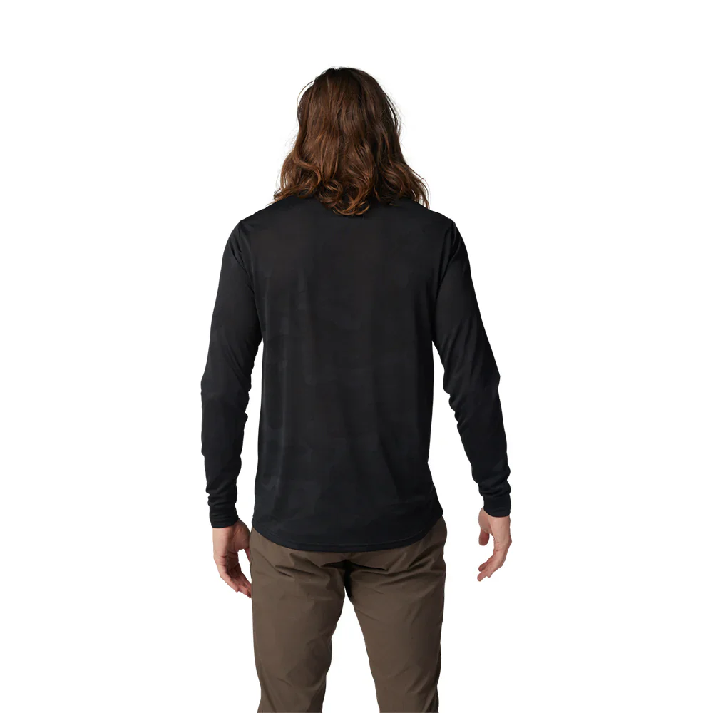 Fox Ranger TruDri Long Sleeve Jersey Black - Image 3