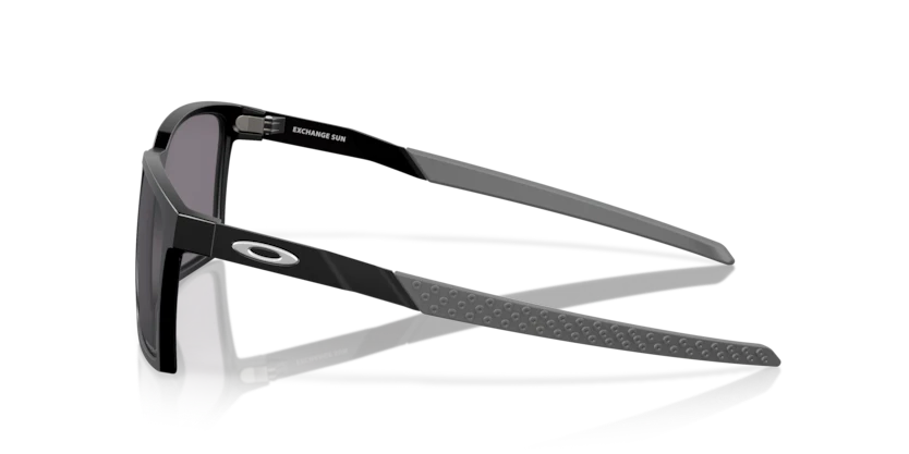 Oakley Exchange Sun- Satin Black Prizm Grey Polarized - Image 3