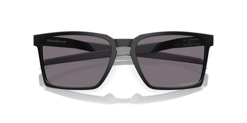 Oakley Exchange Sun- Satin Black Prizm Grey Polarized - Image 8