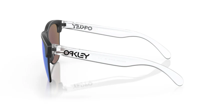 Oakley Frogskins Lite- Matte Black/Clear Prizm Sapphire - Image 5