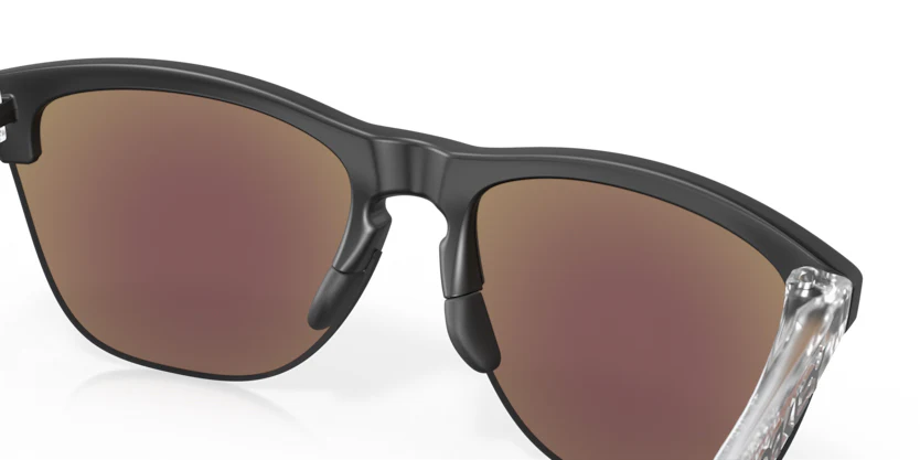 Oakley Frogskins Lite- Matte Black/Clear Prizm Sapphire - Image 7