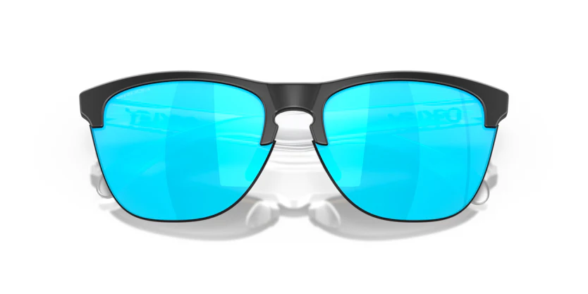 Oakley Frogskins Lite- Matte Black/Clear Prizm Sapphire - Image 8