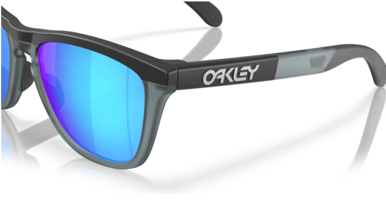 Oakley Frogskins- Matte Black/ Matte Crystal Black Prizm Sapphire - Image 5