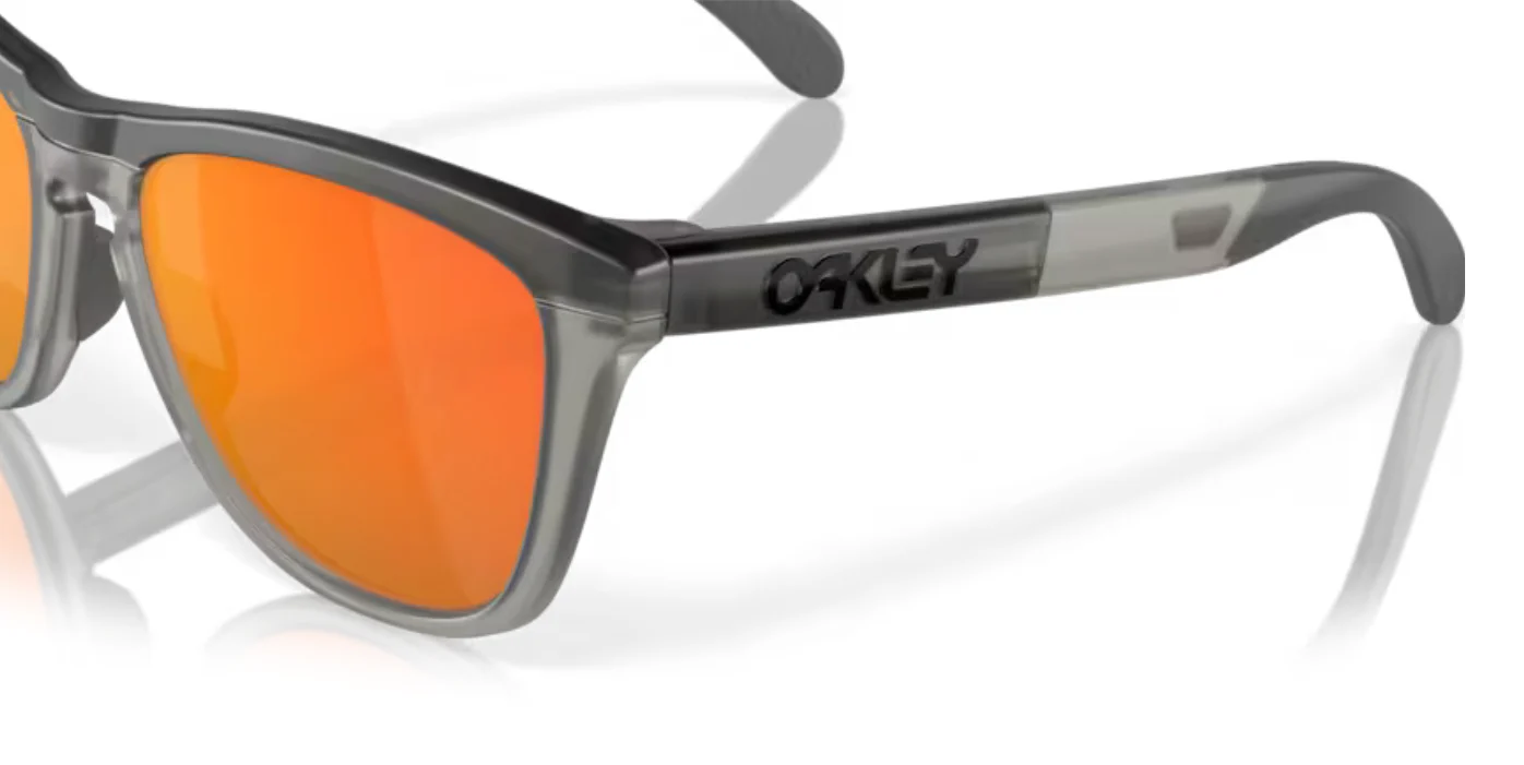 Oakley Frogskins- Matte Grey Smoke Prizm Ruby - Image 6