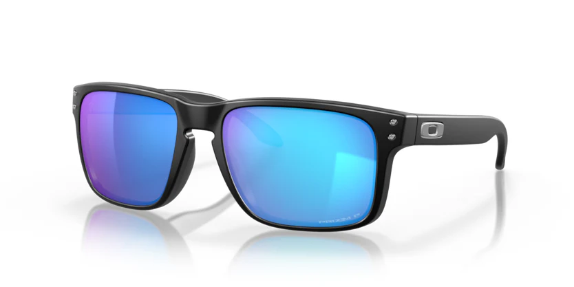 Oakley Holbrook Matte Black- Prizm Sapphire Polarized