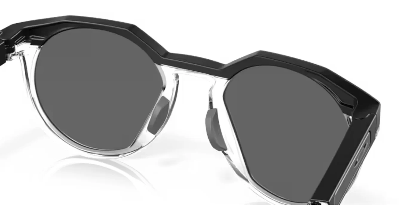 Oakley HSTN Matte Black/Clear- Prizm Black Polarized - Image 5