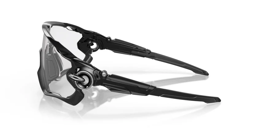 Oakley Jawbreaker- Polished Black Clear Photochromic - Image 3