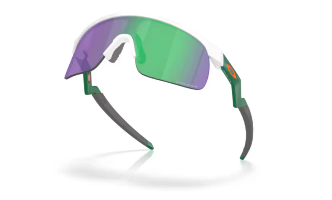 Oakley Resistor Youth- Matte White Prizm Green - Image 5