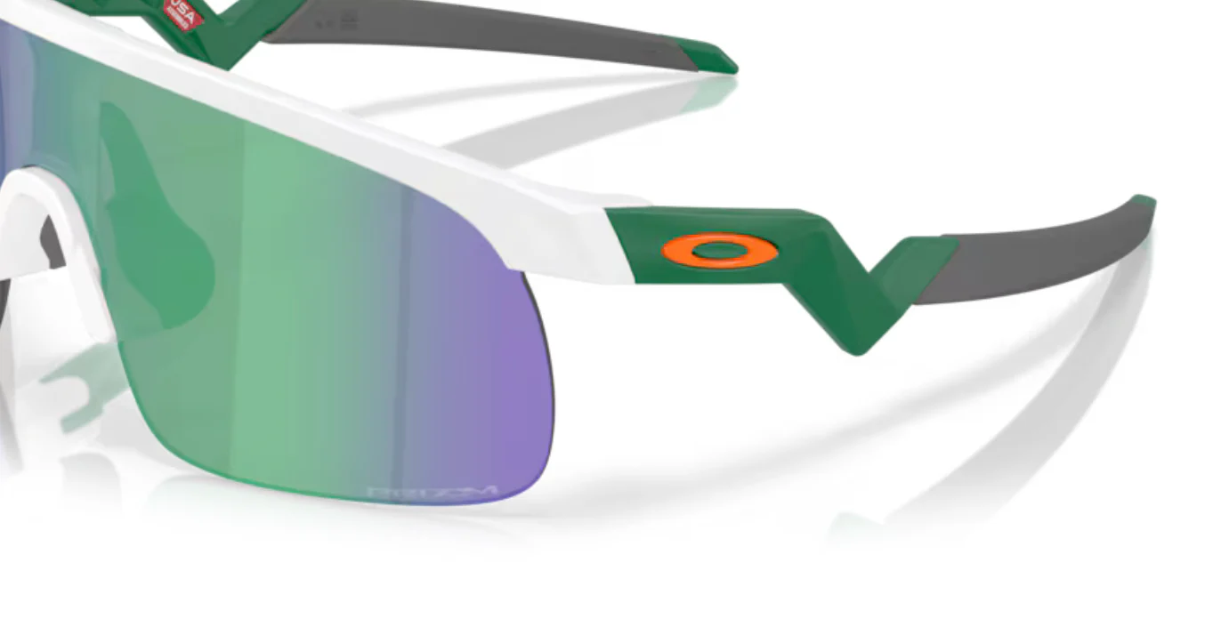 Oakley Resistor Youth- Matte White Prizm Green - Image 6
