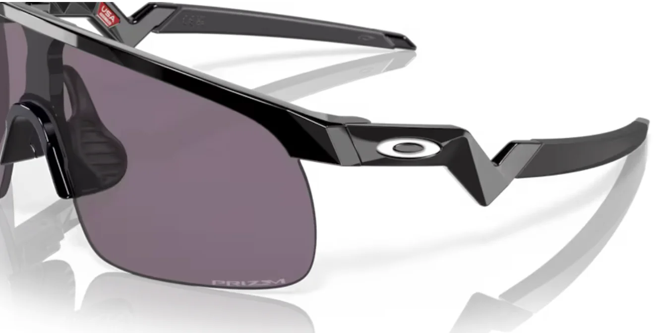 Oakley Resistor Youth- Polished Black Prizm Grey - Image 6