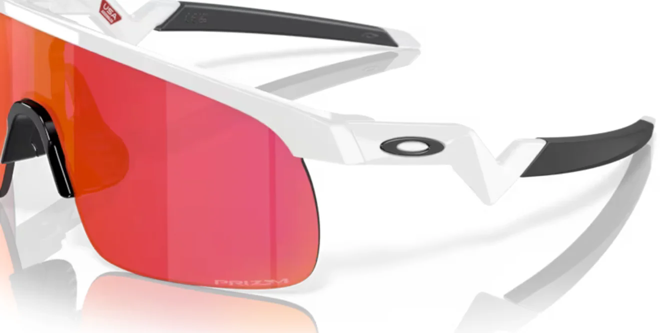 Oakley Resistor Youth- Polished White Prizm Field - Image 5