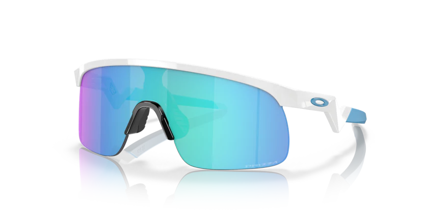 Oakley Resistor Youth - Polished White Prizm Sapphire