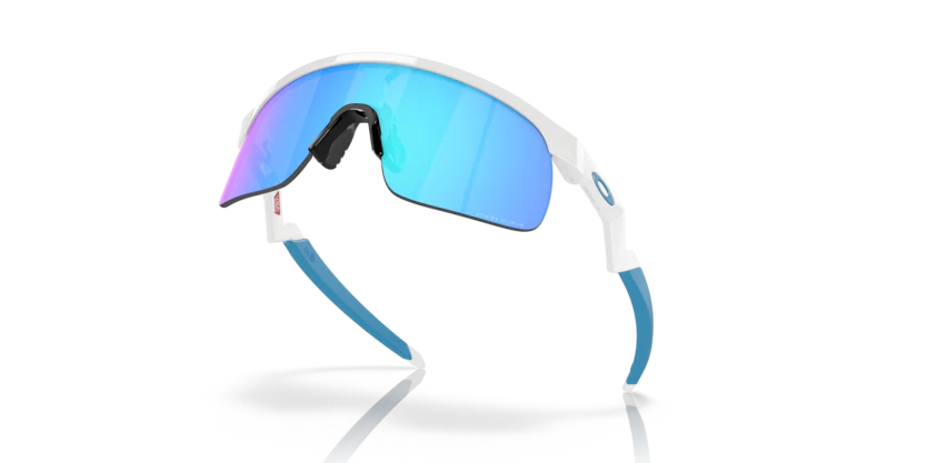Oakley Resistor Youth - Polished White Prizm Sapphire - Image 2