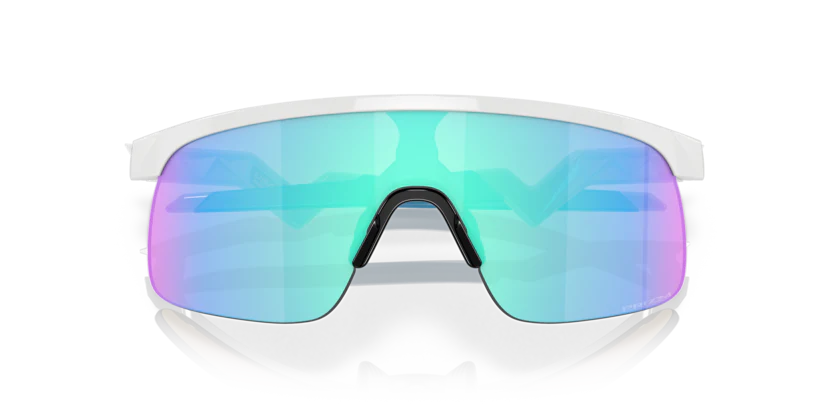Oakley Resistor Youth - Polished White Prizm Sapphire - Image 5