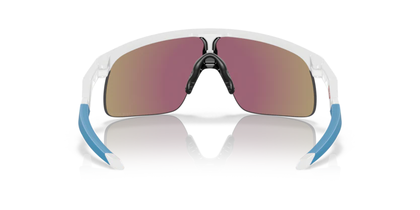 Oakley Resistor Youth - Polished White Prizm Sapphire - Image 7