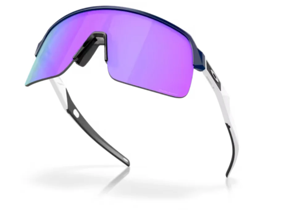Oakley Sutro Lite- Matte Navy/ Matte White Prizm Violet - Image 4