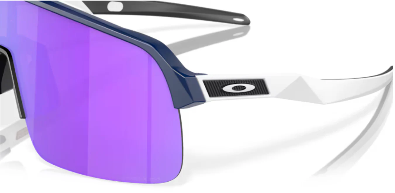 Oakley Sutro Lite- Matte Navy/ Matte White Prizm Violet - Image 5