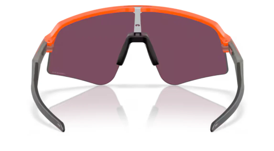 Oakley Sutro Lite Sweep- Matte Neon Orange/ Matte Grey Prizm Road Black - Image 3