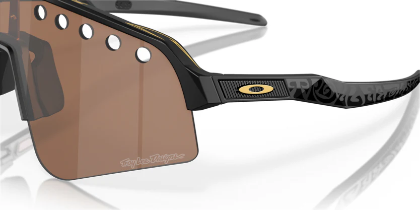 Oakley Sutro Lite Sweep- Troy Lee Designs Matte Black Prizm Tungsten - Image 5