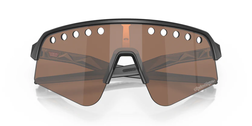 Oakley Sutro Lite Sweep- Troy Lee Designs Matte Black Prizm Tungsten - Image 7