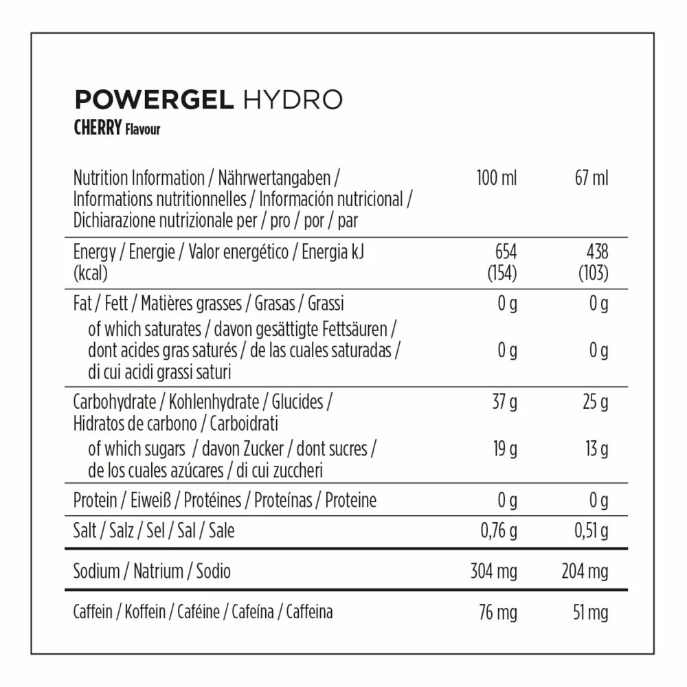 PowerGel Hydro- Cherry - Image 2