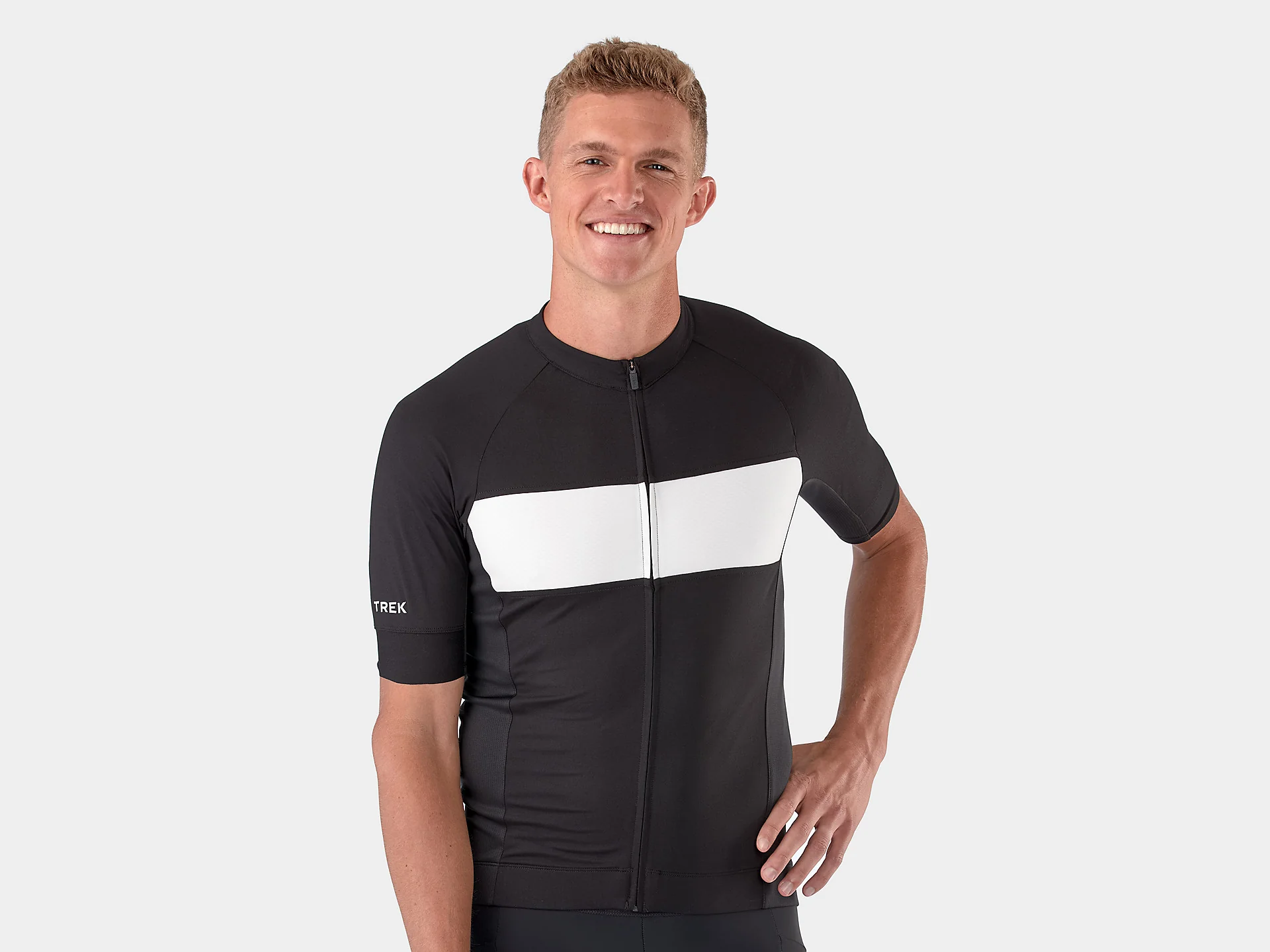 Trek Circuit LTD Cycling Jersey- Black/White